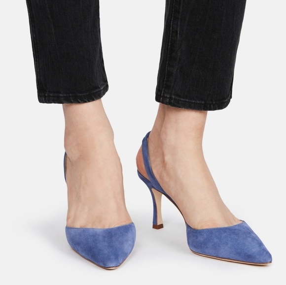 manolo blahnik carolyne slingback pumps